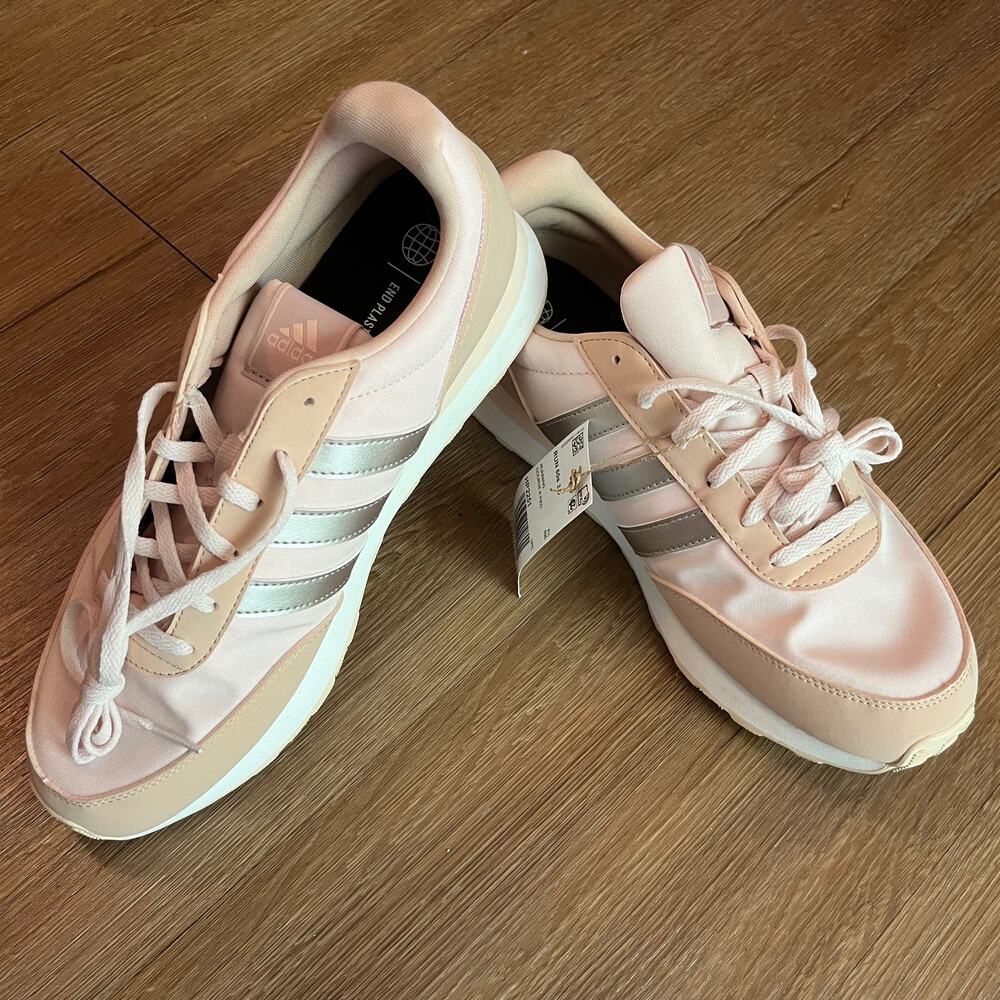 NWT Women's adidas Run 60s 3.0 Pink/Silver Size 8.5